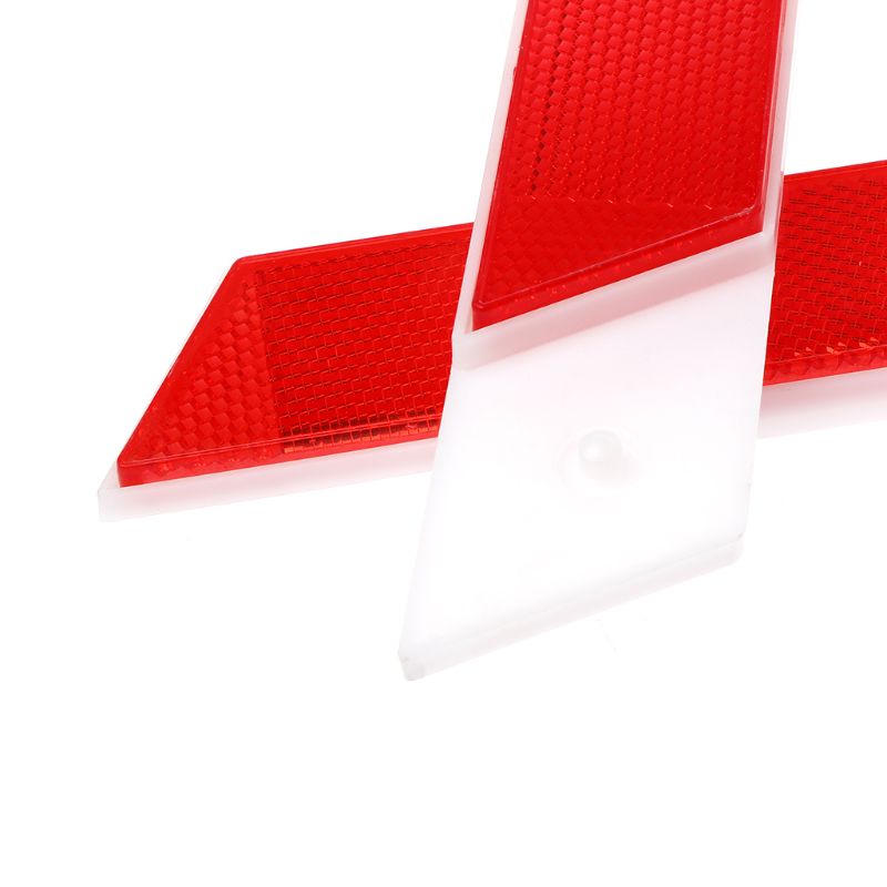 Car Truck Emergency Breakdown Triangle Reflective Safety Hazard Red Warning Sign