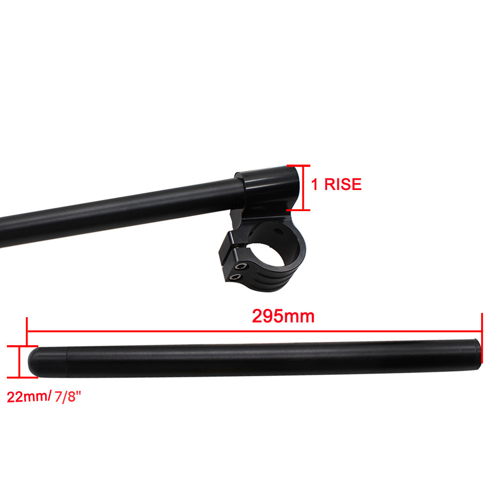 Motorrad-Lenker, Lenker, Cafe Rennfahrer, Clip-an-Ons, Gabel, 31, 33, 35, 36, 37, 41, 43, 45, 47, 48, 50 51 52 53 54 mm, Steigleitung-Klemme