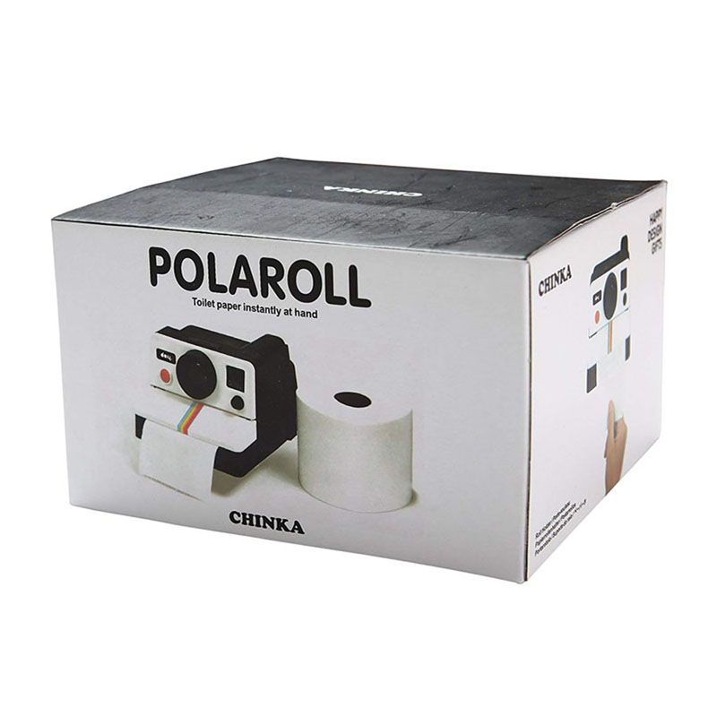 GOALONE Retro Camera Toilet Paper Holder Plastic Toilet Tissue Box Paper Roll Holder Dispenser Household Bathroom Accessories