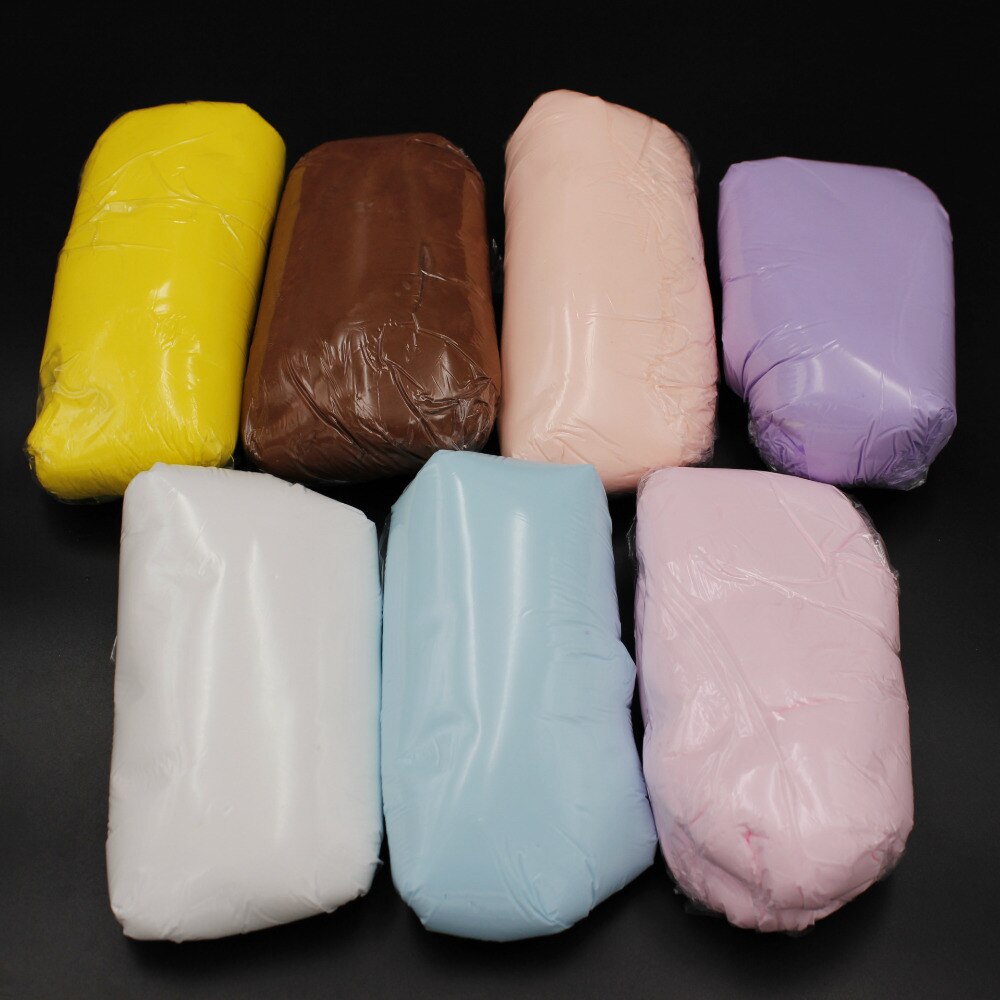 100g Licht Papier Klei Lizun Genoeg Grote Volume Zachte Monster Papier Klei Plasticine DIY Kid Speelgoed Tekening Slime blauw Polymeer