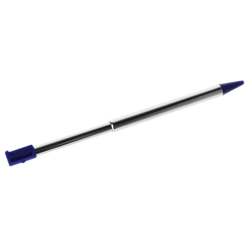 Canetas estilizadoras ajustáveis curtas para nintendo 3ds ds, caneta de toque extensível