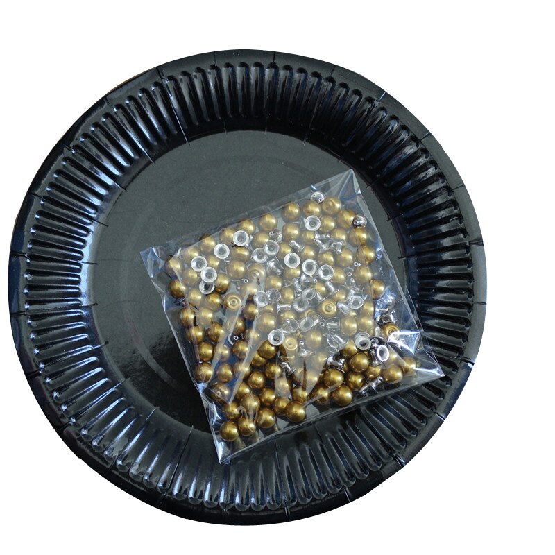 Rivets Imitation perles de couleur 8MM, 100 pièces, accessoires de vêtement à faire soi-même, pointes de perles pour tissus, décoration de chapeau de mariage, ensemble de perles