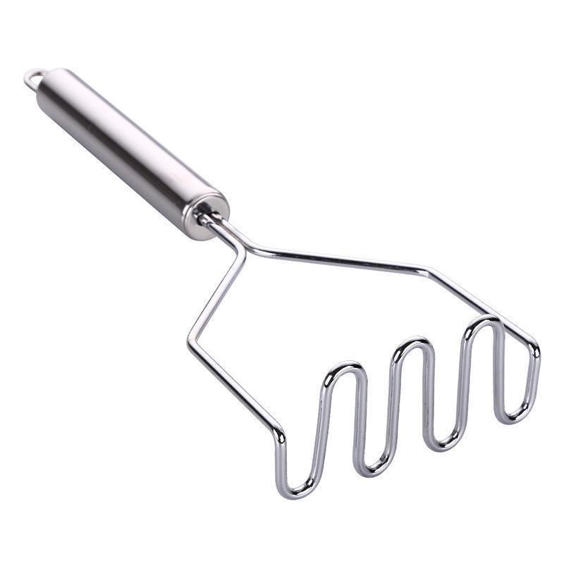 Triturador de batata manual de aço inoxidável, frutas, vegetais, pressão, máquina de lama, cozinha, triturador de alimentos para crianças, aparelho complementar
