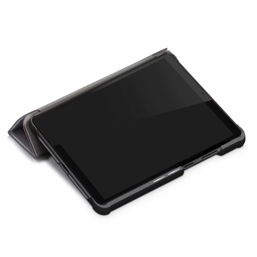 Per Lenovo Tab M8 cassa DELL'UNITÀ di ELABORAZIONE di Cuoio Piegante Del Basamento Della Copertura Per Lenovo Tab M8 TB-8505F TB-8505X TB-8505I Tablet da 8.0 pollici caso + Film + Penna