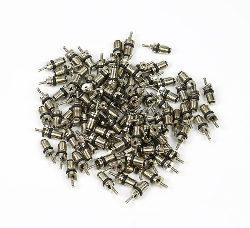 10Pcs AC R134A Valve Core Automotive Car Air Conditioning Cores Needles Repair Kit