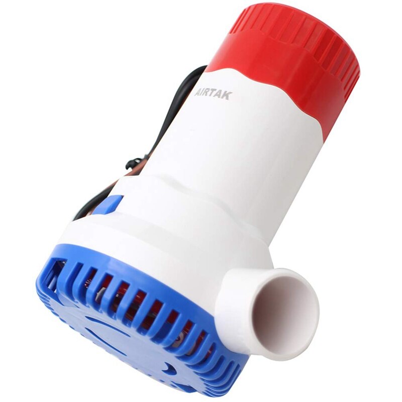 Bilge Pump 1500GPH DC 12V Electric Water Pump for Submersible Seaplane Motor Homes Houseboat Boats