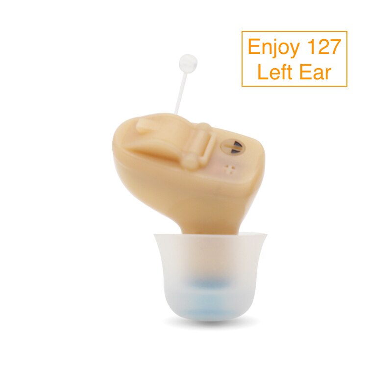 Mini CIC Hearing Aid Invisible Hearing Aids Sound Amplifier Shopping: Enjoy 127 Left