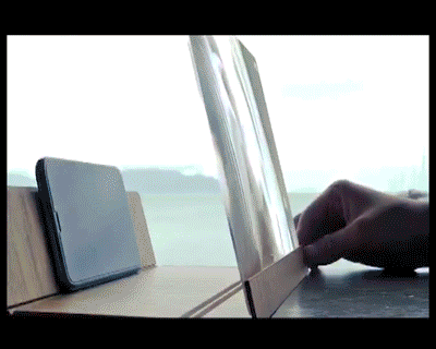 2-in-1 Mobiele Telefoon Screen Versterker Mobiele Telefoon Ondersteuning Opvouwbaar, versterker Uitbreiding Uitbreiden Telefoon Screen Auto Telefoon Projector