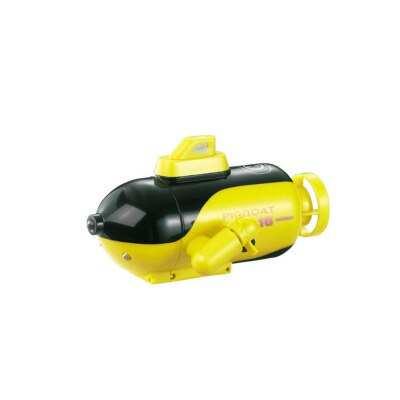 777-216 Mini Fernbedienung RC Racing Submarine Boot Spielzeug mit 40MHz RC Sender FSWB: 219 yellow