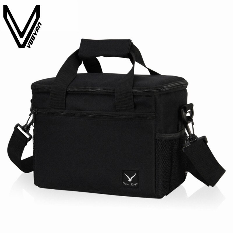 24*16*19 CM Große Mittagessen Taschen Isolierte Thermische Kühltaschen Lebensmittel Lagerung Picknick Reise Thermo Lunchbox männer Frauen Handtaschen