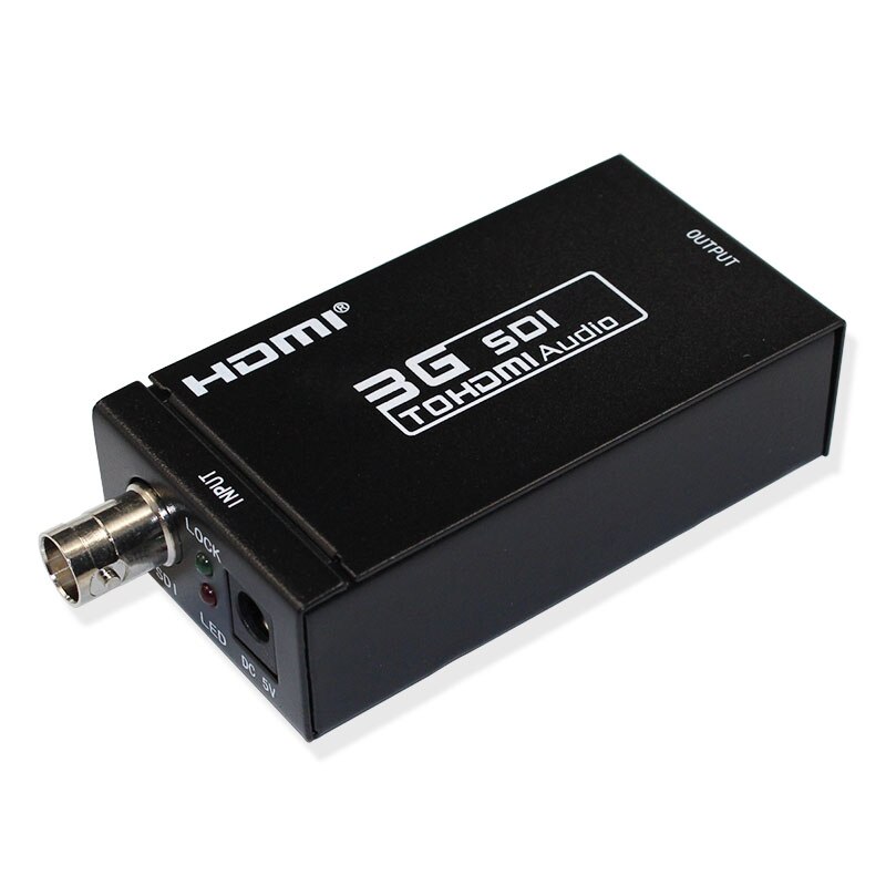 3g sdi til hdmi konverter bnc coax 1080p skærm hdtv o video adapter: Default Title