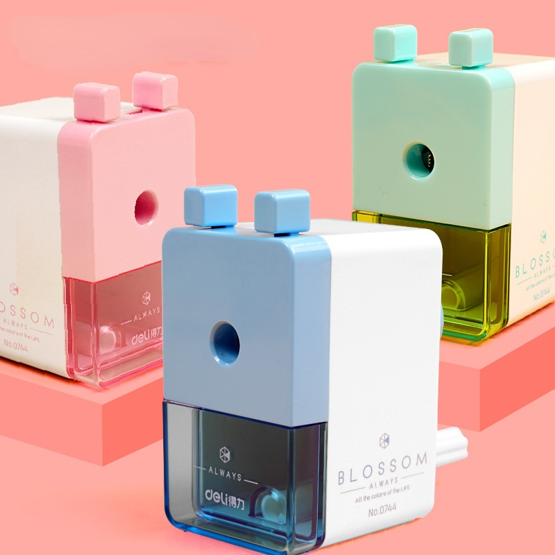 Instrukcja kolorowe temperówka mechaniczna trwała szkoła temperówka kreatywnych studentów papiernicze artykuły szkolne 1 sztuk