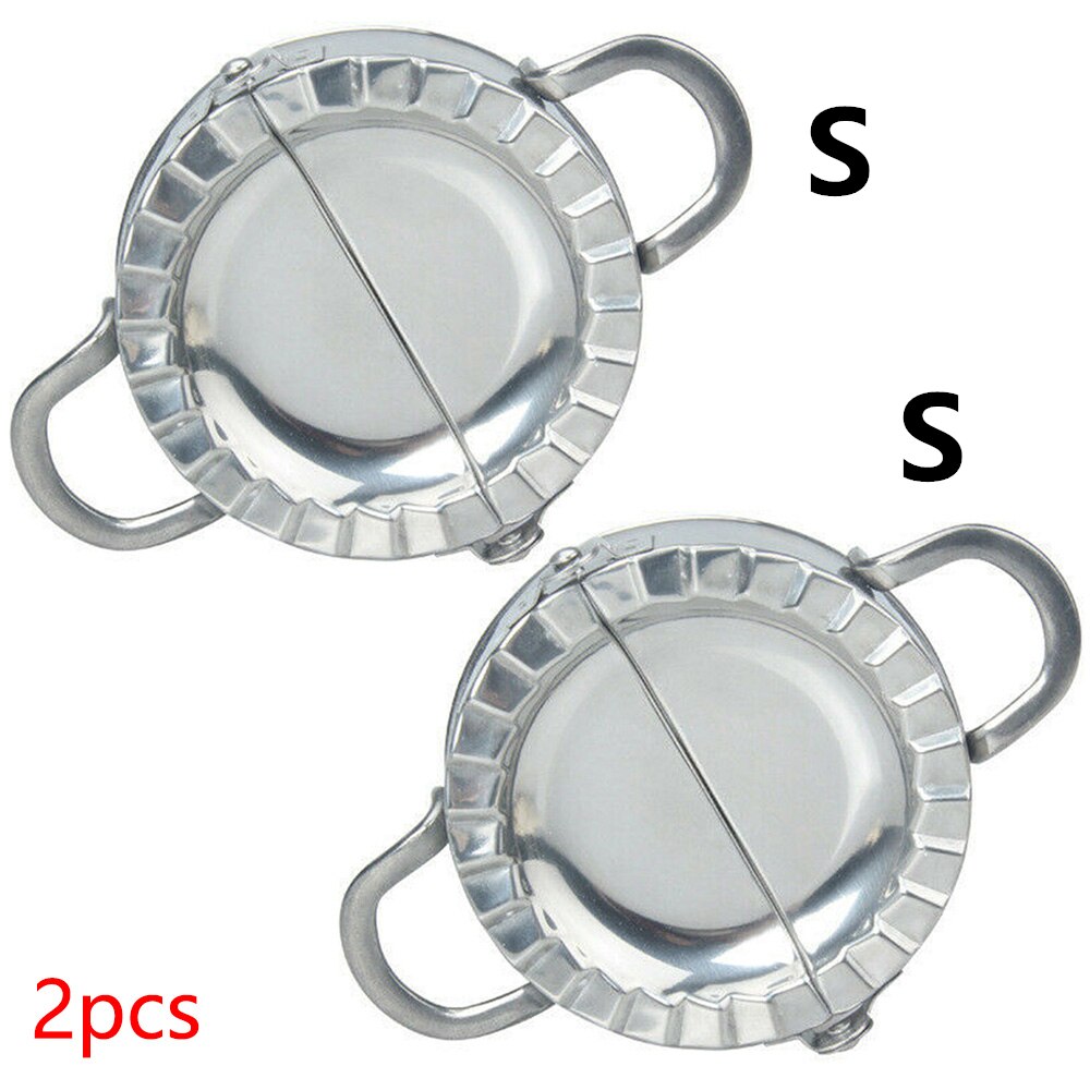 Easy Portable DIY Dumpling Mold Jiaozi Dumpling Packaging Machine Cooking Pastry Tool Kitchen Tool Dumpling Machine Equipment: 2 small