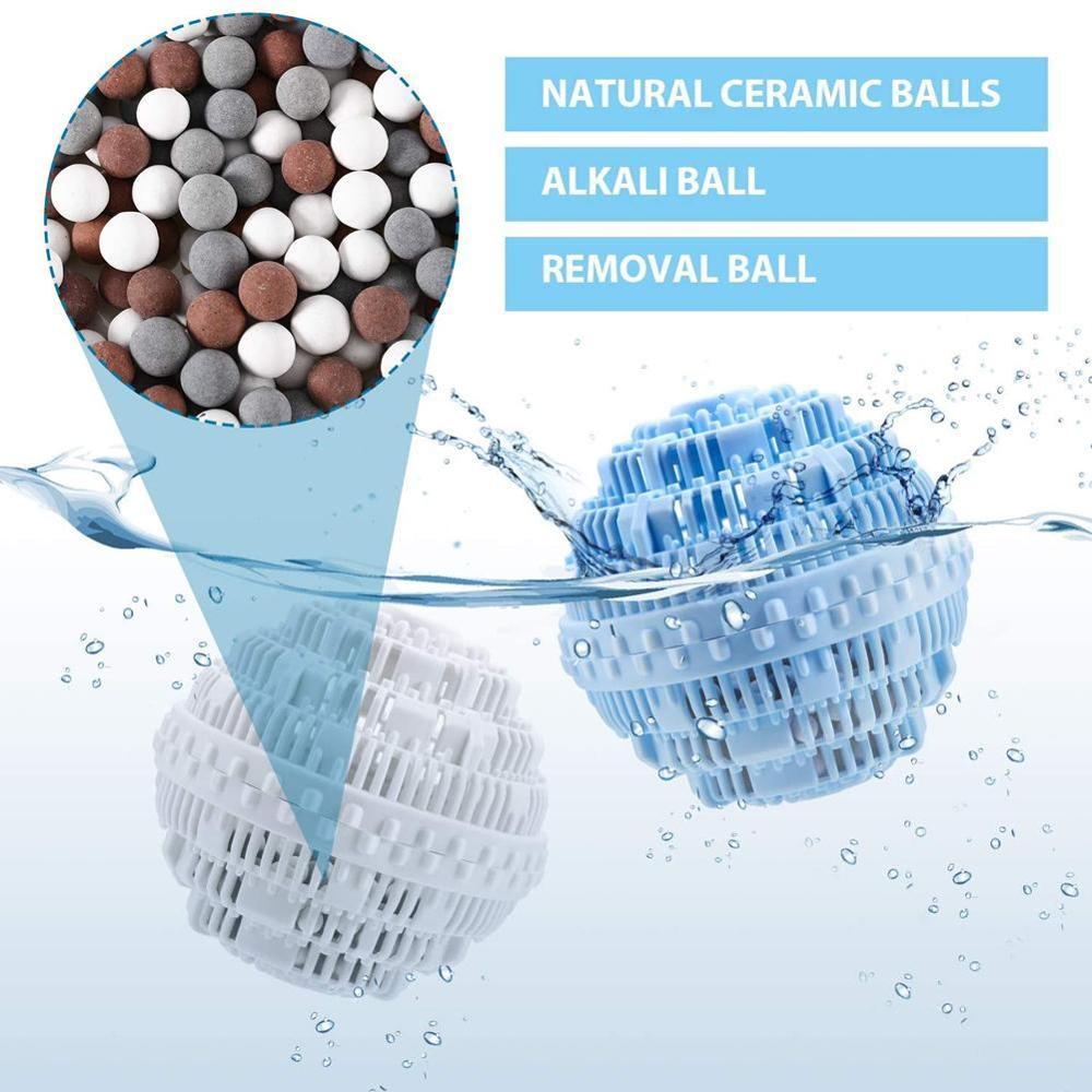 Eco Laundry Ball Orb large decontamination anti-winding ball silicone nano ceramic cleaning O6P8