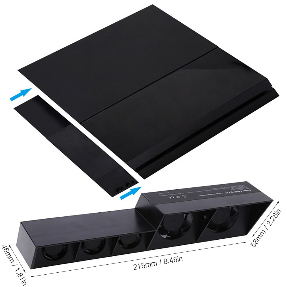 Cooling Fan Temperature Control 5-Fan For PS4 Games Console Accessories Cooler External Turbo Temperature Control Fan