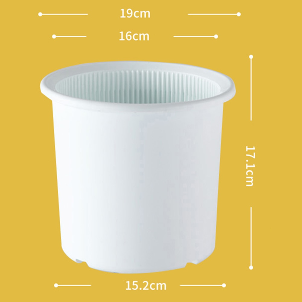 Slotted Orchid Flower Garden Inner Outer Pot Planter Tray Ornament