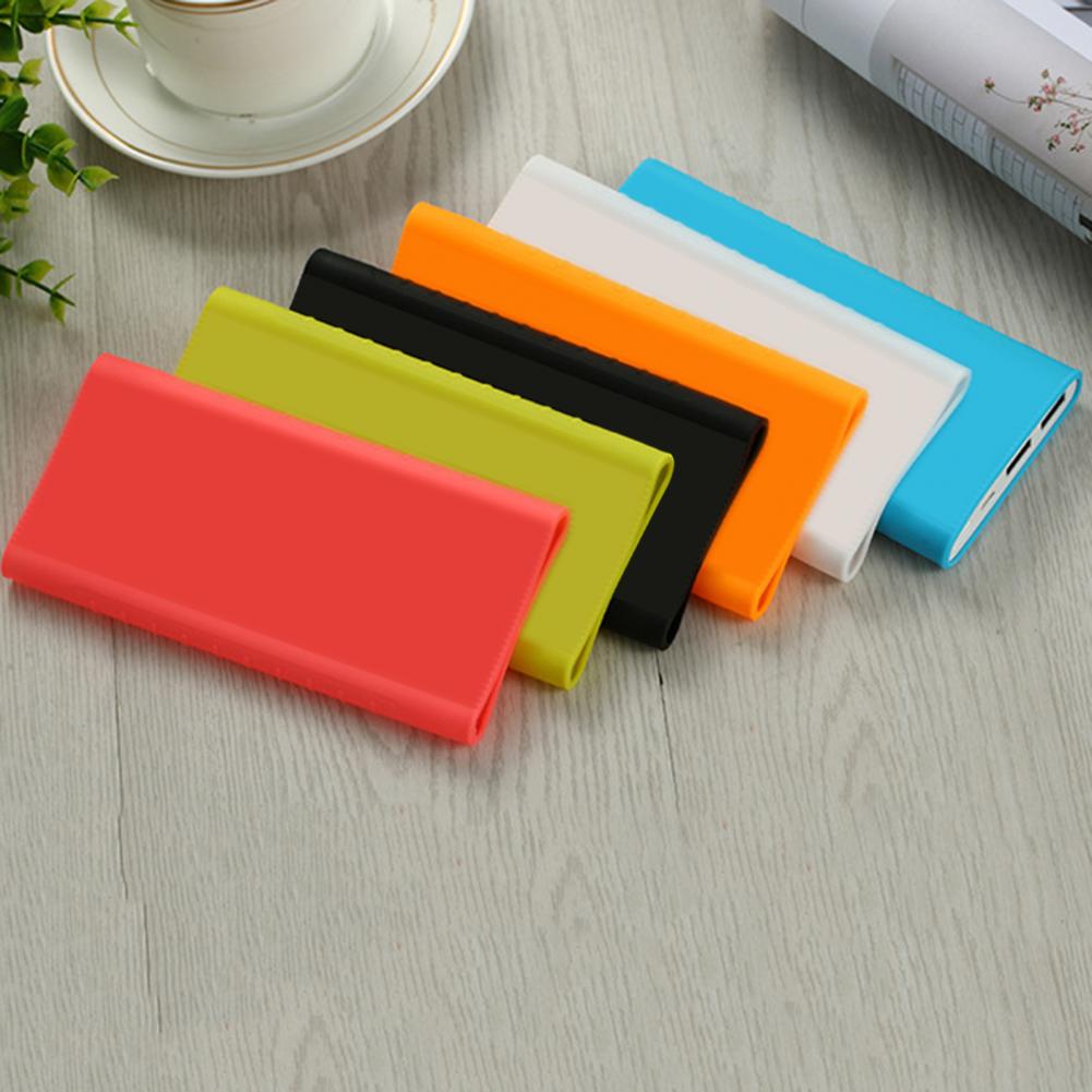 Beschermende Voor Xiaomi Power Bank Tweede Generatie 10000Mah Siliconen Protector Siliconen Stevige Power Bank Cover Voor Xiaomi Power