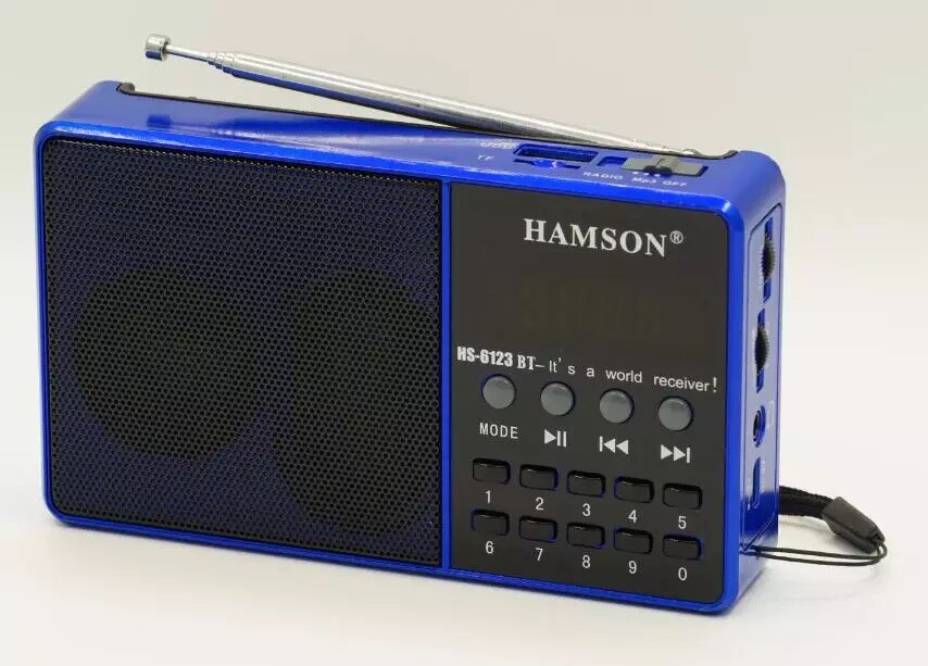 Bluetooth radio Receiver FM/AM/SW Mini Portable with AUX TF USB digital radio