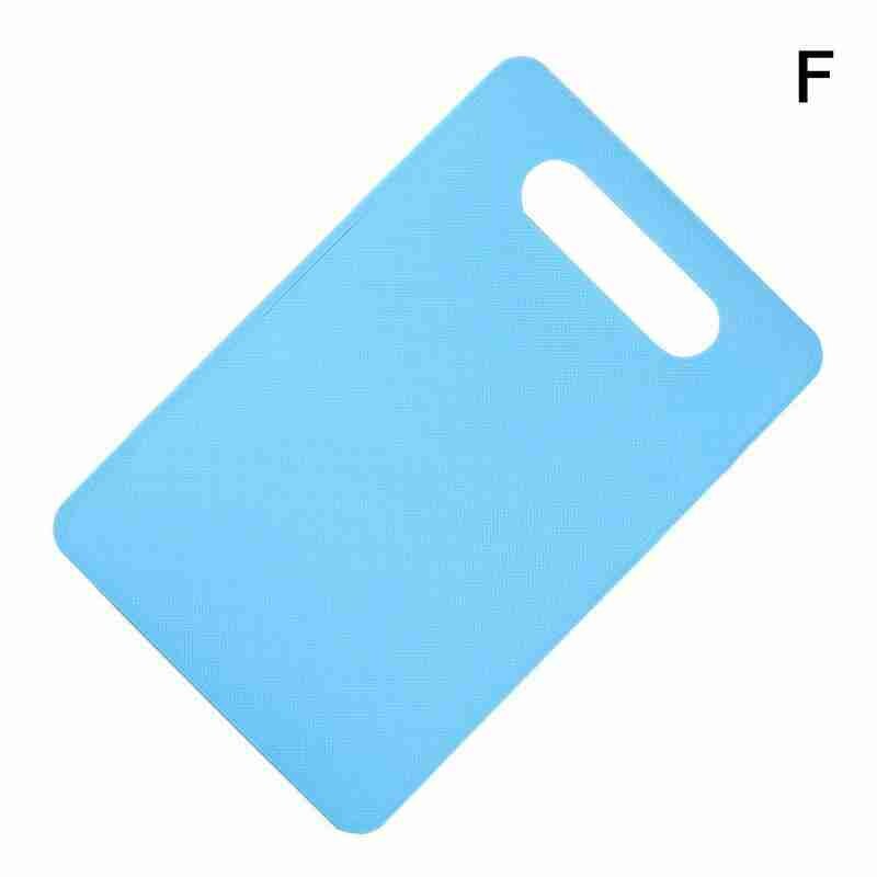 Antislip kunststof snijplank voedsel snijblok mat keukenbenodigdheden snijgereedschap groente en fruit cook  n2 u 0: F