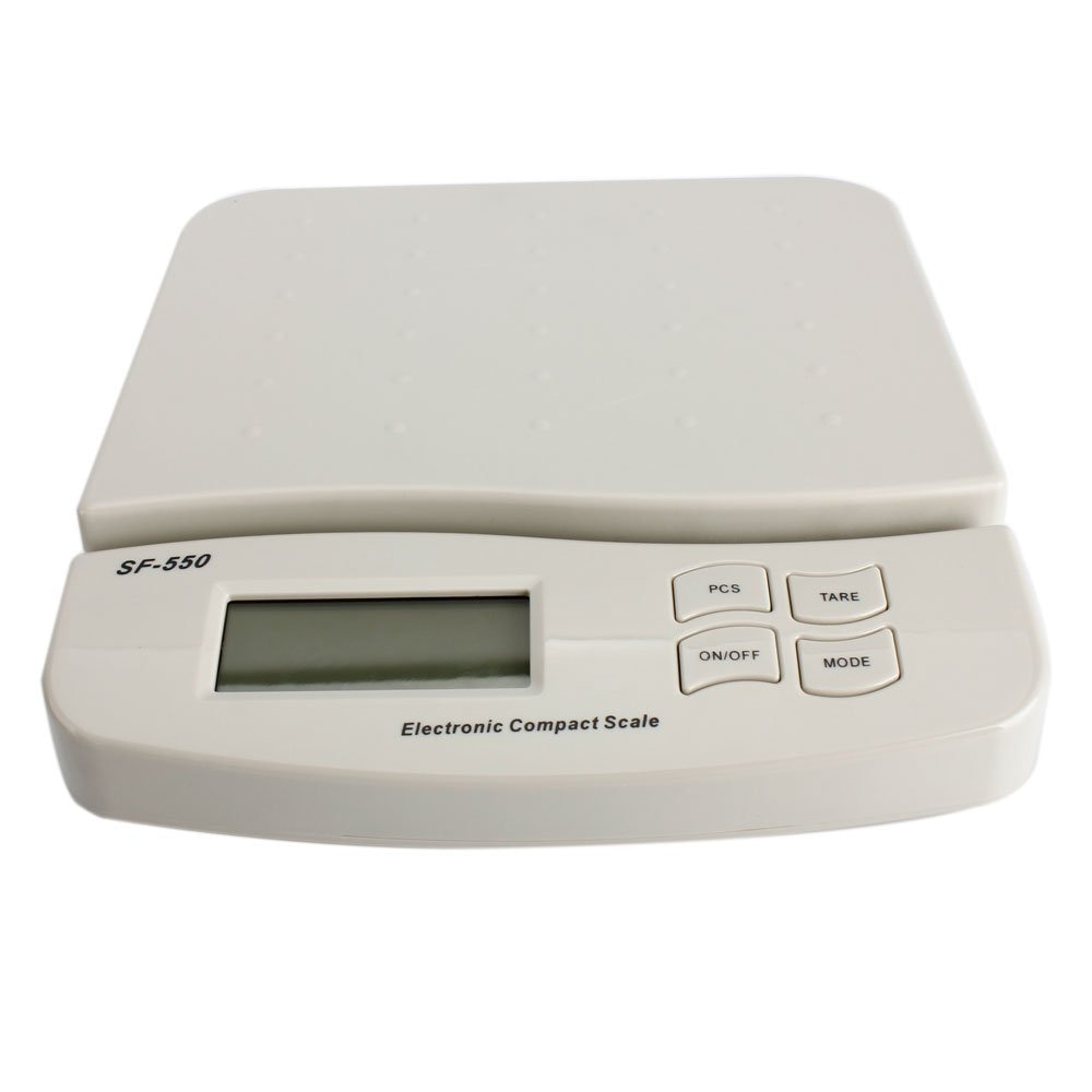 Digital 25kg x 1g 55lb paquete carta Postal franqueo balanza electrónica LCD