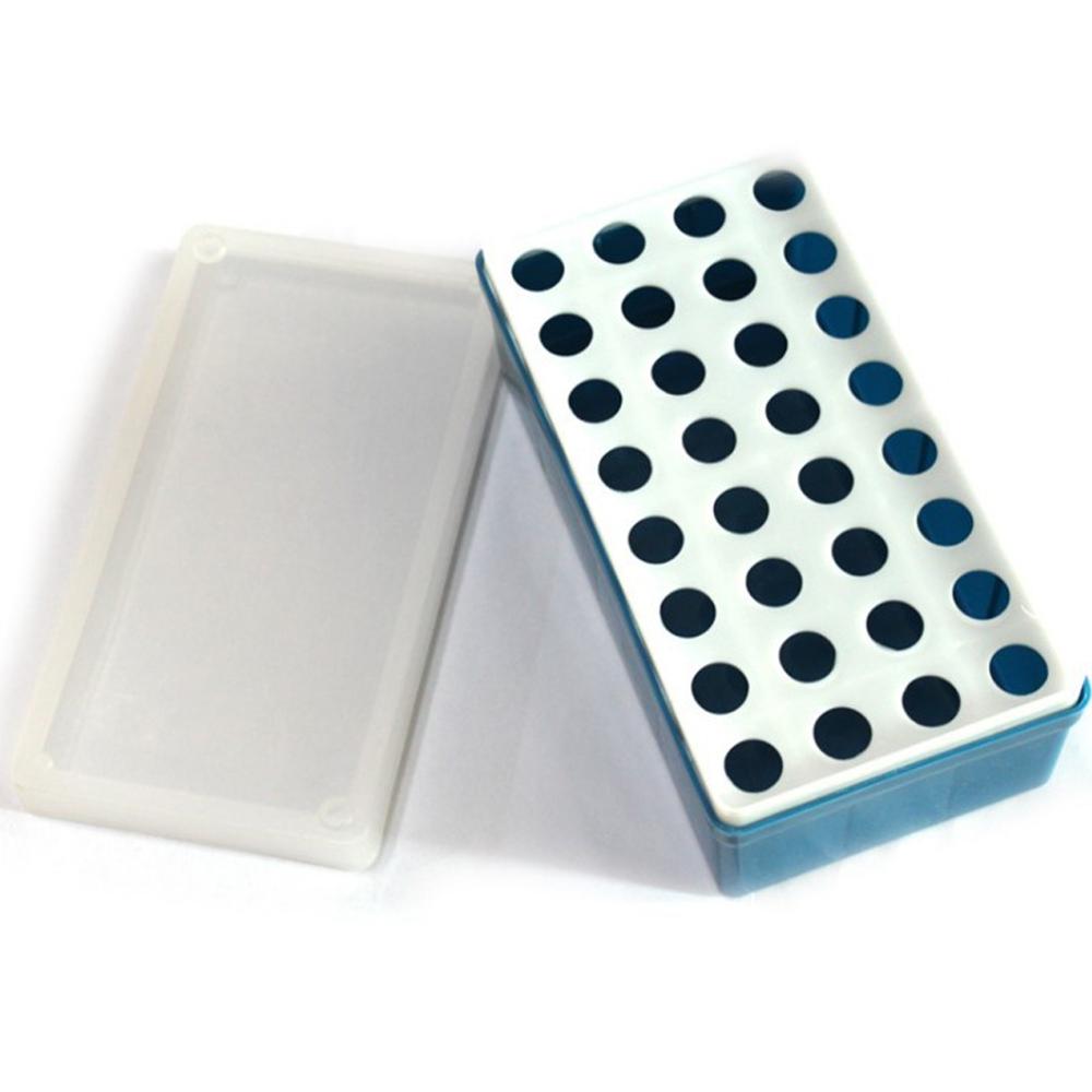 Centrifugeuse Tube boîte PP poreux Tube support porte-boîte de rangement avec lèvre 32 bien 5ml/50 72 puits 1.5ml fournitures de laboratoire