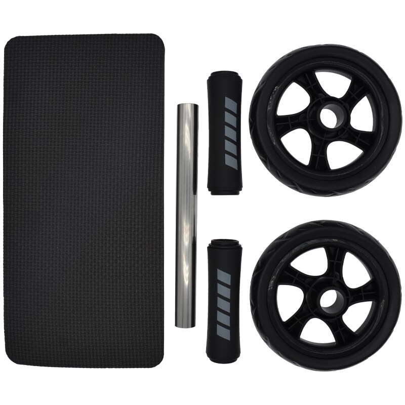 Ruedas abdominales con esterilla para hacer ejercicio, nueva rueda para mantener el peso, sin ruido, equipo de Fitness