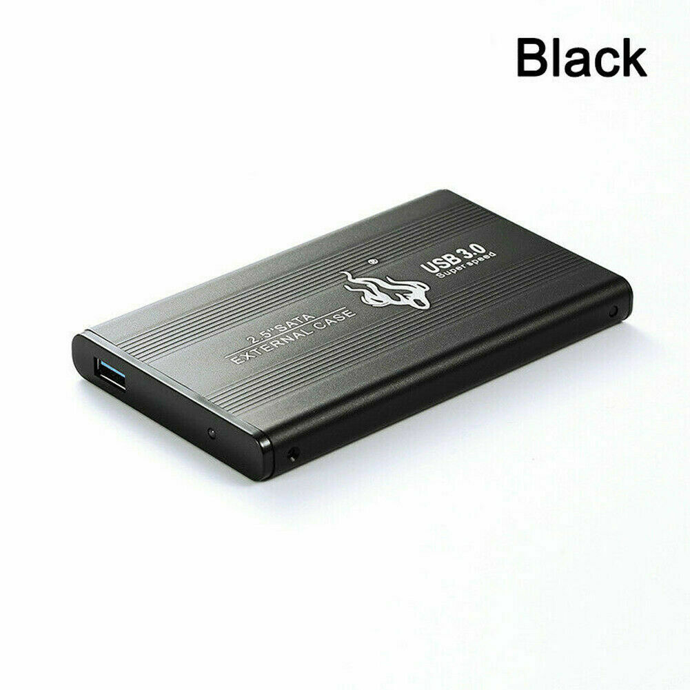 2TB USB 3.0 External Hard Drive Disks HDD 2.5'' For PC Laptop Desktop Portable #50: Black