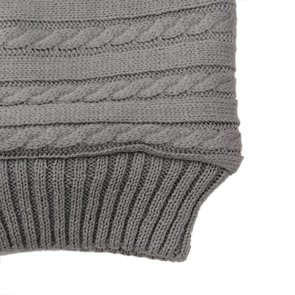 Warm Baby Blanket Knitted Newborn Swaddle Wrap Soft InfantSleeping Bag Footmuff Cotton Envelope For Stroller Accessories Blanket