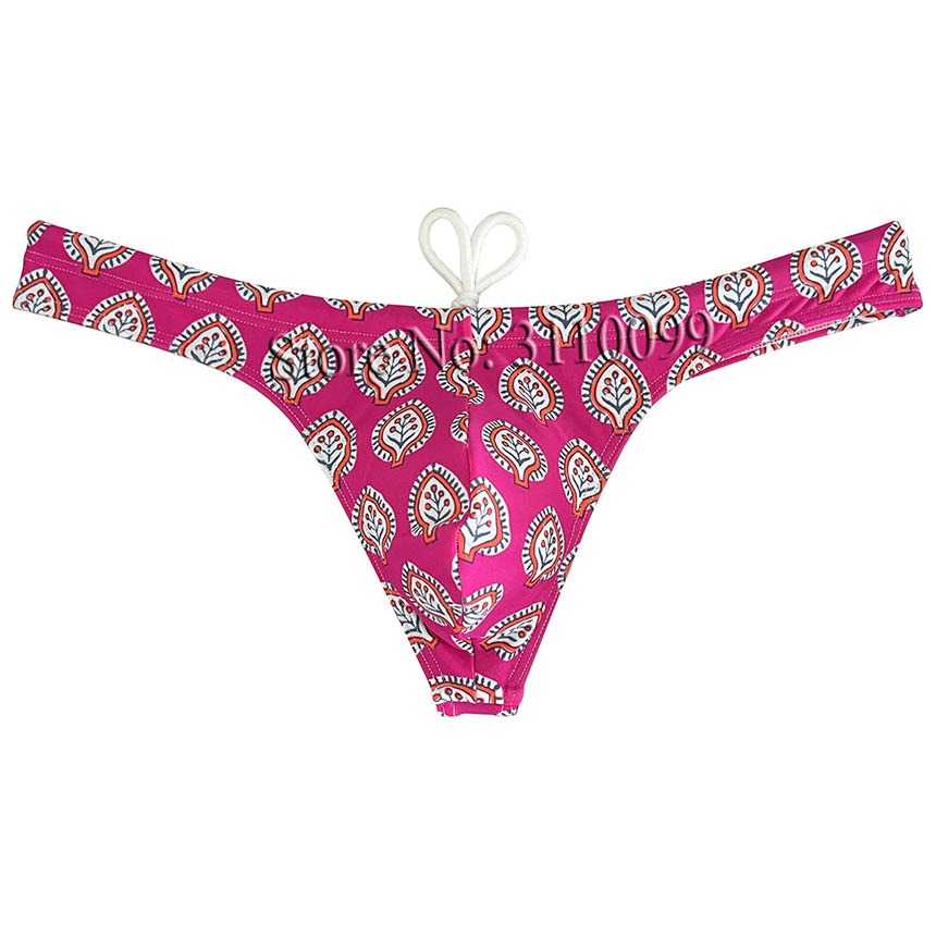 Herren Eisseidenfutter Bade Tanga Badeanzug Beachwear Badehose Bikini Bademode Unterwäsche: L / Dark Grau