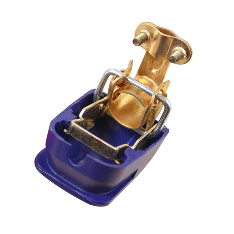 Piezas de repuesto para coche, accesorios para coche, vehículo, caravana, barco, carga de 12V, de liberación rápida para batería, abrazaderas de terminales: Blue