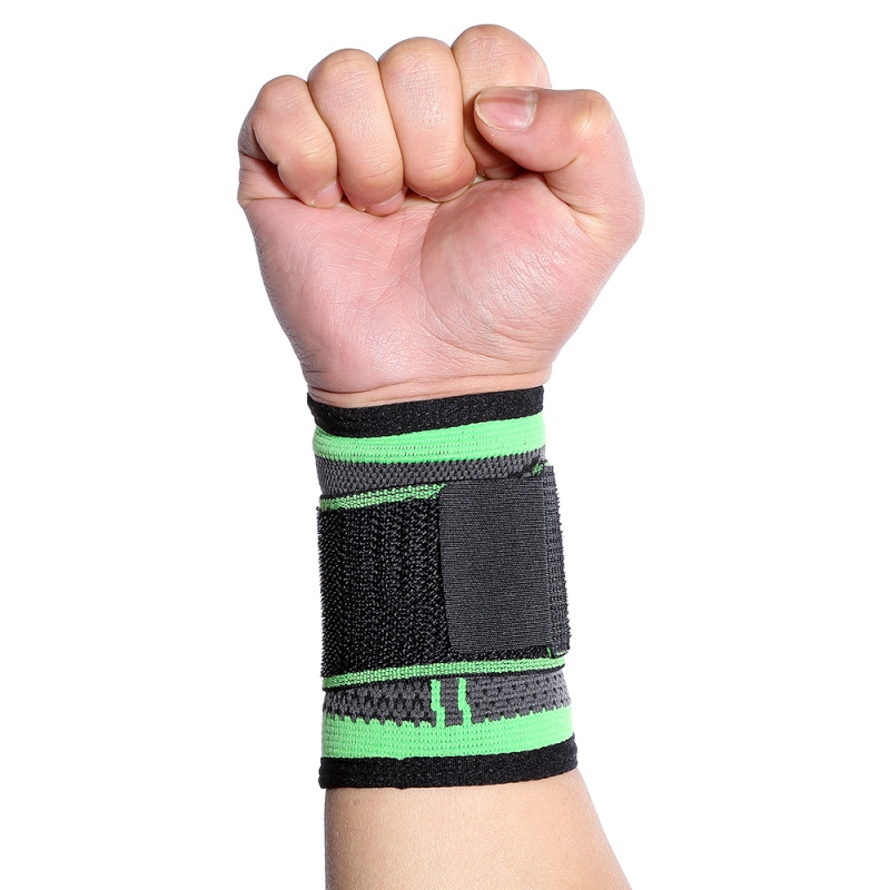 1pcs Nylon Adjustable Sports Wrist Brace Wrap Breathable Hand Wrist Bandage Support Fitness Gym Strap Wristband