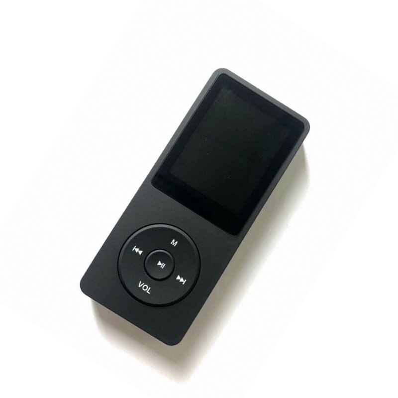 Mini usb MP3 Player With Built-in Speaker hifi speaker mp 3 player 16gb mp 4 Player 16gb with radio X02 walkman mp3-player: Black / 16GB