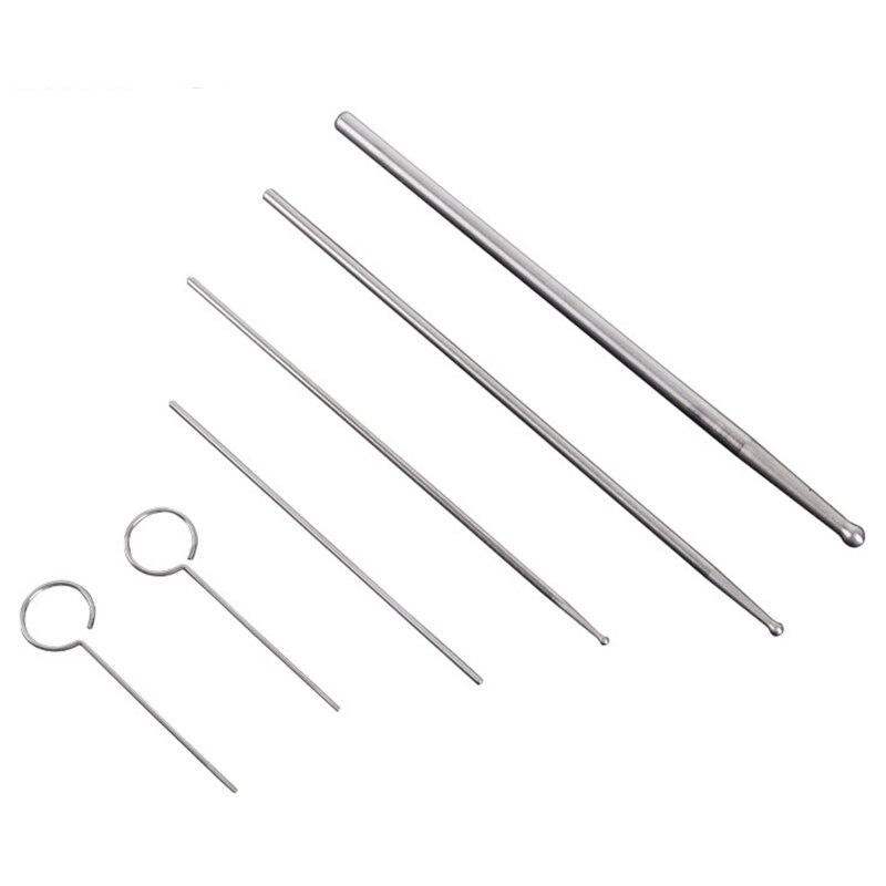 Sonde de détection de sexe de serpent , jouet de détection de sexe de Reptile N1HF 6 pièces