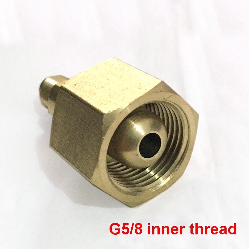 Air conditioning G5/8 Nitrogen gas cylinder adapter Inch Fluorine Pipe SAE1/4