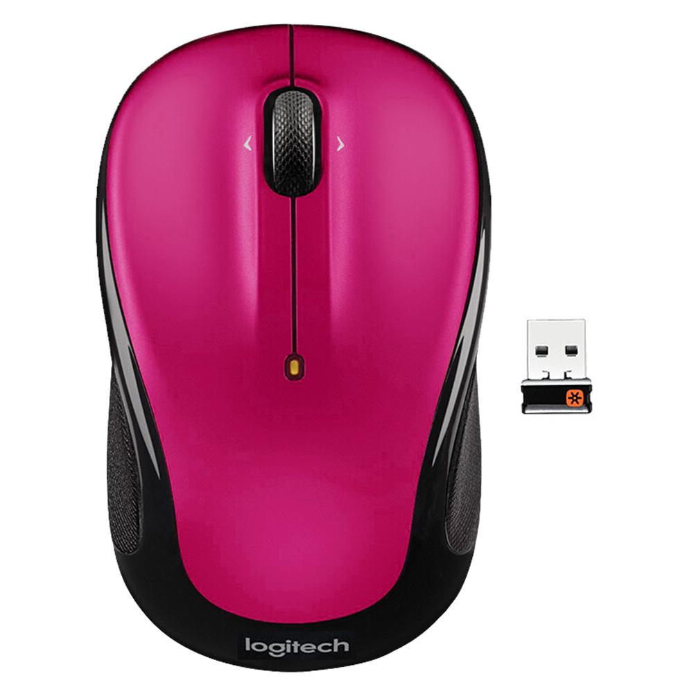 Logitech M325 Draadloze Muis 1000 Dpi 3 Knoppen Usb 2.4Ghz Unifying-ontvanger Optische Muis Gaming Muizen Voor Desktop laptop: Red