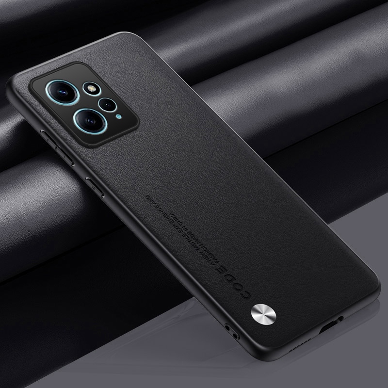 Funda de cuero PU de lujo para Xiaomi Redmi Note 12 4G, funda trasera de silicona mate, funda de teléfono de protección completa para Redmi Note12 Coque: Verde