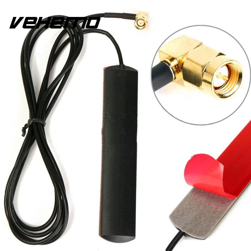 Patchantenn gsm gprs 5 dbi sma-kontakt 50w 300cm kabel svart biltillbehör