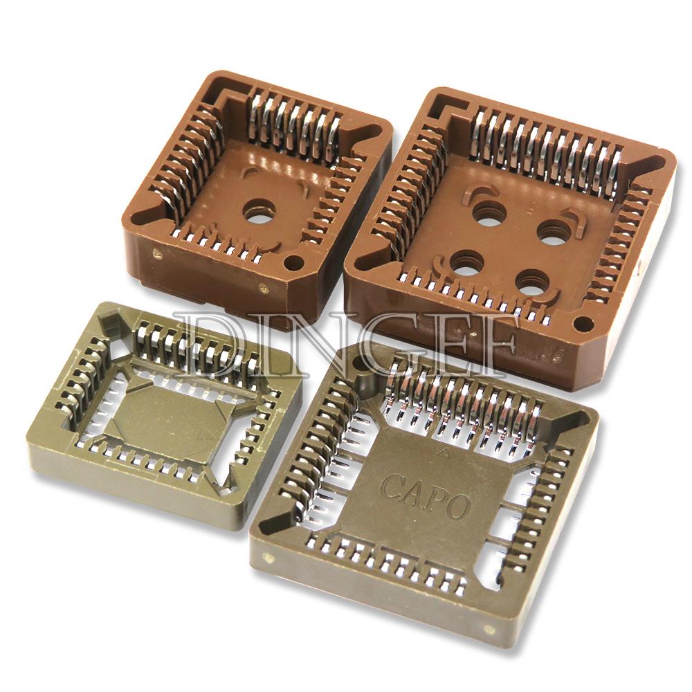10Stck plcc44 plcc68 plcc84 PLCC32-SMD ic buchse plcc32 buchse Adapter 32 44 68 84 Stift plcc PLCC-32 konverter smd