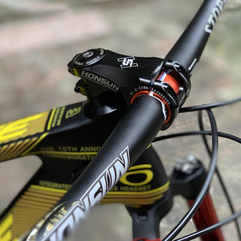 CYSKY Fietsstuurpen 35 graden 31,8 60 mm/70 mm/90 mm/110 mm MTB-stuurpen voor mountainbikes, stuurpen voor racefiets, MTB, BMX, fietsen (70 mm
