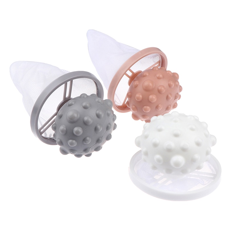 Laundry Ball Anti-winding Floating Lint Hair Catcher Washing Machine Hair Ball Suction Hair Remover Decontamination