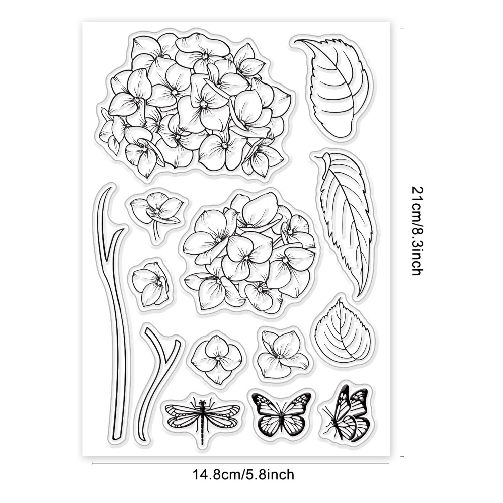 Black Cat Clear Stamps for DIY Scrapbooking Cat Border Silicone Stamp Seals Transparent Stamps for Cards Making Photo Album