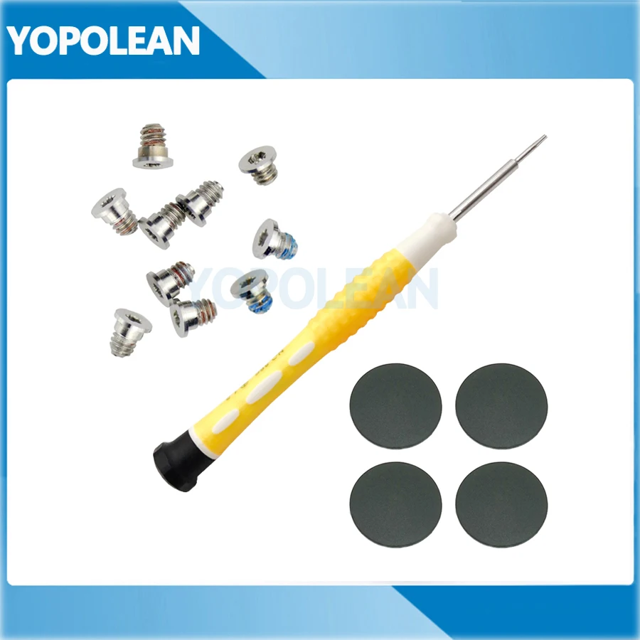 Bodem Schroeven + Rubberen Voeten + Schroevendraaier Voor Macbook Pro Retina 13 "15" A1398 A1425 A1502