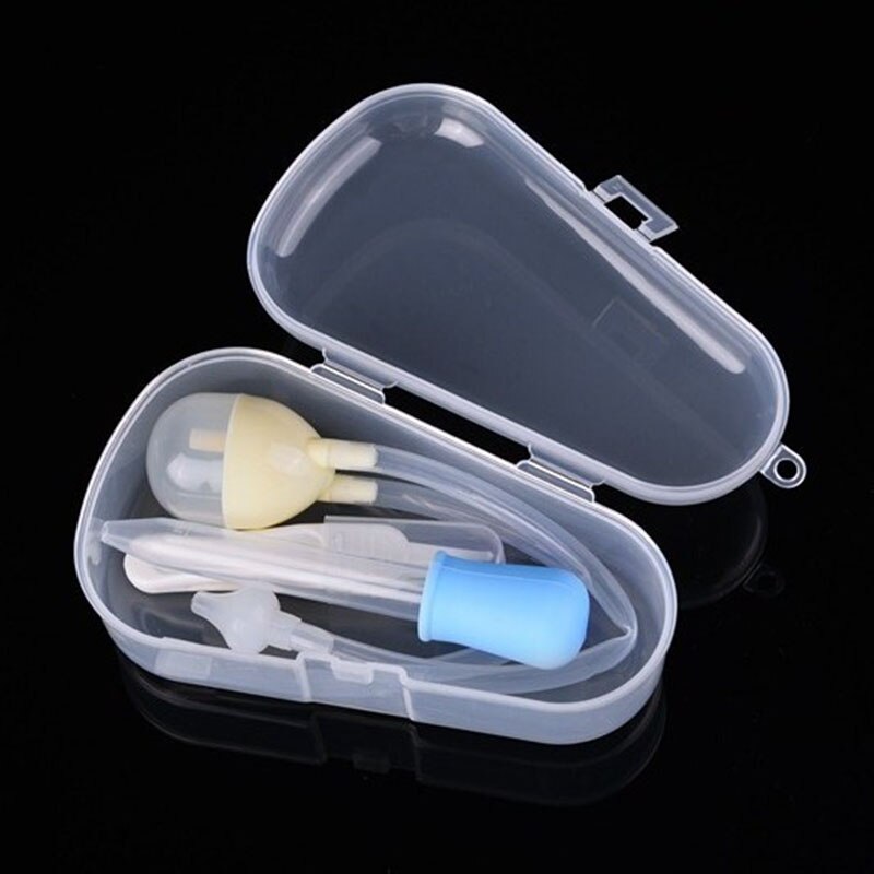 3 pieces/set of neonatal safety nose cleaner, children&#39;s vacuum nasal aspirator, baby kit, dropper accessories, baby care