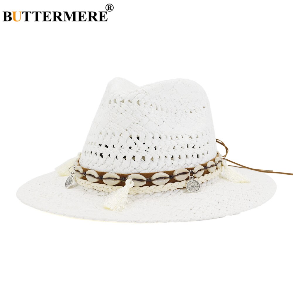 Buttermere dames zomerhoeden panama zonnehoed handgebreide strohoed dames strand sombrero buiten heren dames fedora zomerhoed