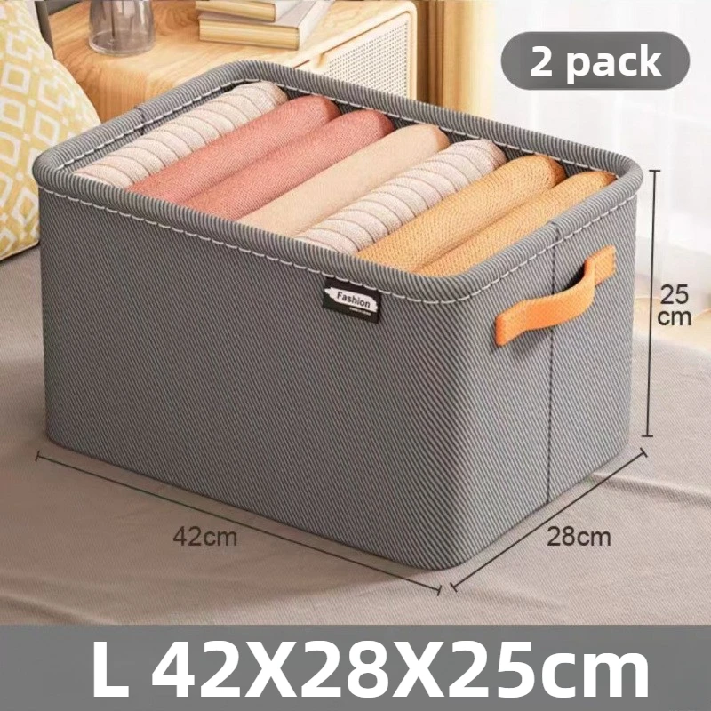 Organisateur de placard, organisateurs de tiroirs, boîte de rangement pour pantalons en jean, organisateur de vêtements de garde-robe, organisateur de tiroirs pour chaussettes et T-Shirt: vert militaire