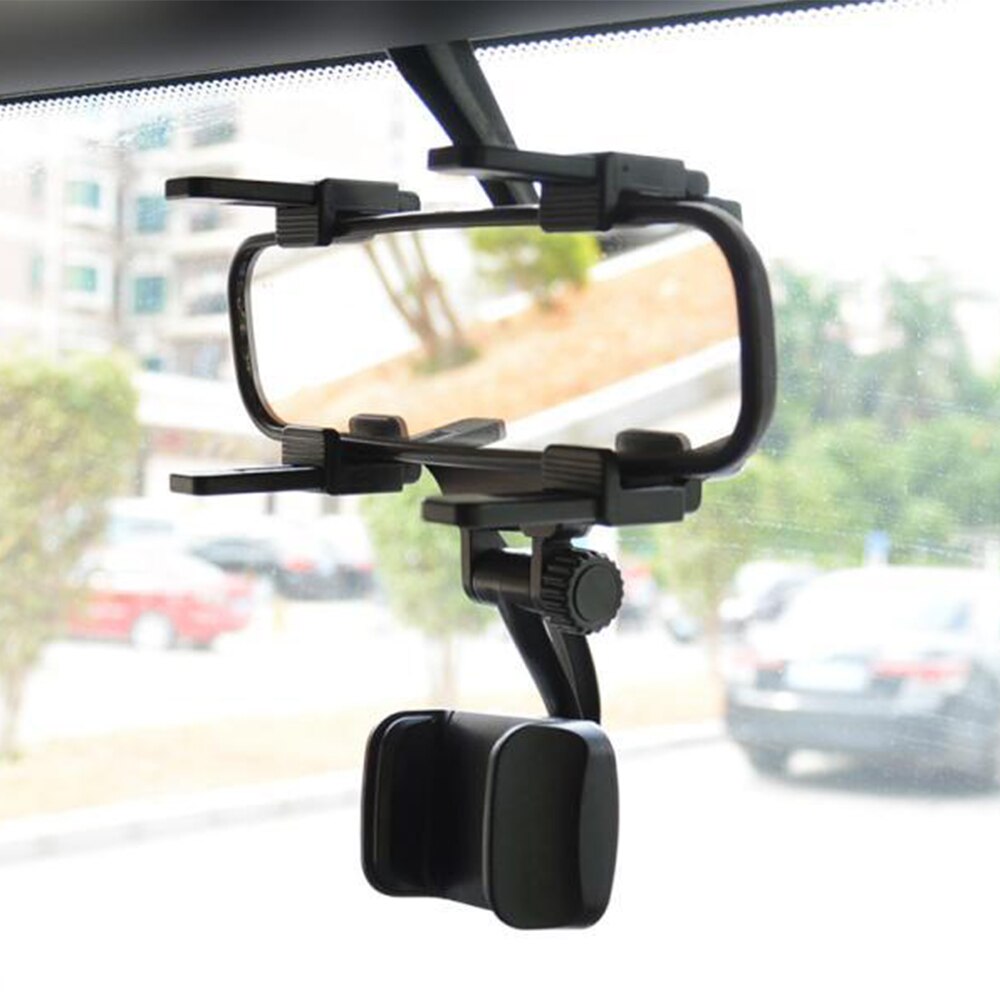 Car DVR Holders 2 Generation Universal Adjustable Auto Rearview Mirror Mount Cell Phone Holder Bracket Dash Cam Fixing Stands