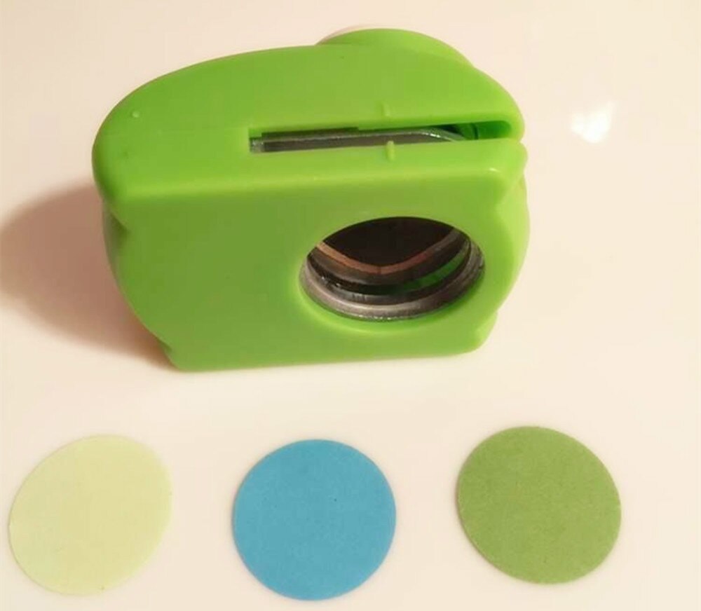 1 ''/24mm okrągły kształt dziurkacz ręczny dziurkacz robić scrapbooking papier robić notatnika robić perfurador furadores artesanais papel