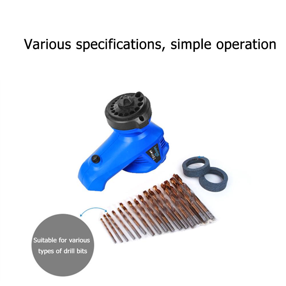 Electric Drill Bit Sharpener Twist Drill Grinding Machine High Speed Drill Grinder Machine 95W 1350rpm For Grinding Drill 220V