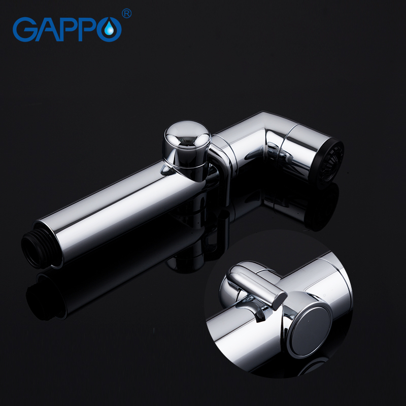 Gappo handigheid ABS Bidet Kraan handdouche badkamer sproeikopmondstuk chrome bad bidet toilet sproeier pulverizador G36