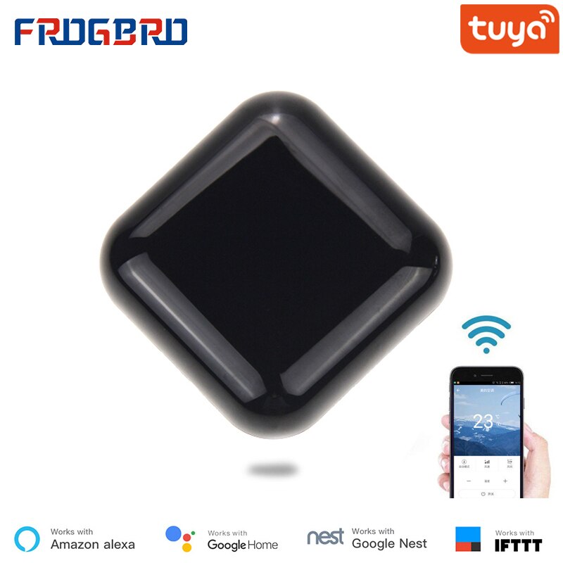 Frogbro Wifi Universele Smart Infrarood Afstandsbediening Home Automatisering Voor Airconditioner Tv Voice Smart Home Apparaten